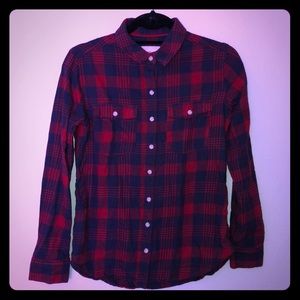 Red and Black Checkered Flannel